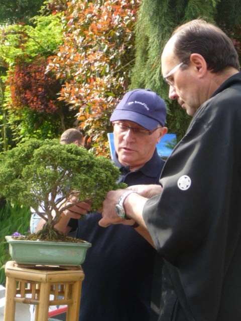 Alain Hector au travail